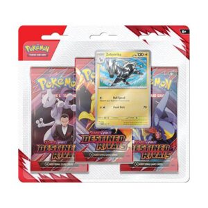 Scarlet & Violet 10: Destined Rivals: 3-Pck Blister ( Random Artwork )
