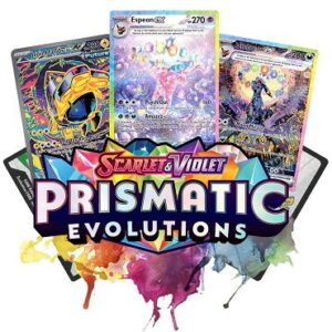 Pokemon: Scarlet & Violet Prismatic Evolutions Super Premium Collection & Perfect order booster box Combo - Image 3