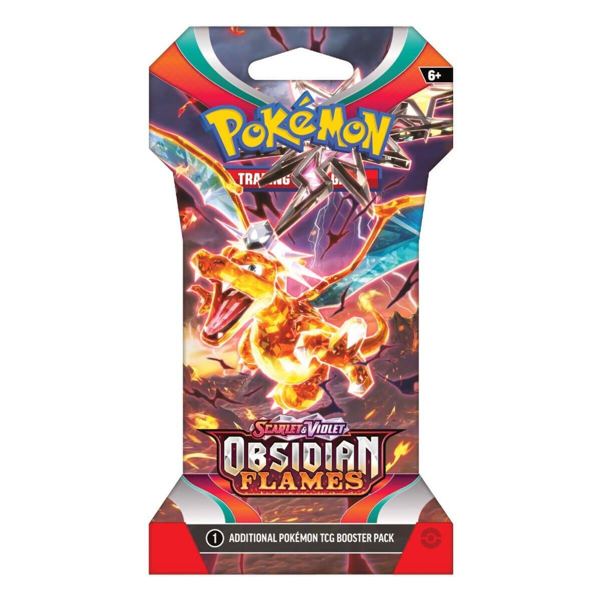 186-85516_main-1 Pokémon: Scarlet & Violet 3: Obsidian Flames - Booster Sleeved Pack - Image 1