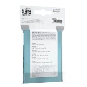 Just Sleeves - Inner Sleeves: 64mm x 89 mm (100 Sleeves ) - Image 2