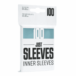 Just Sleeves - Inner Sleeves: 64mm x 89 mm (100 Sleeves )