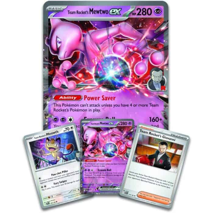 Pokémon: Team Rocket’s Mewtwo ex Box - Image 3