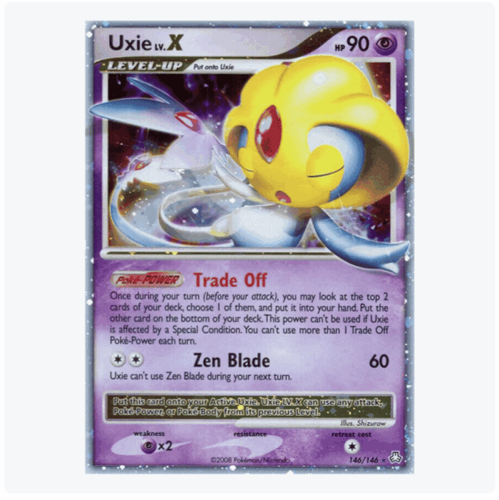 Screenshot 2026-04-04 at 01.01.34 Pokemon - Uxie LV.X 146/146 - Image 1