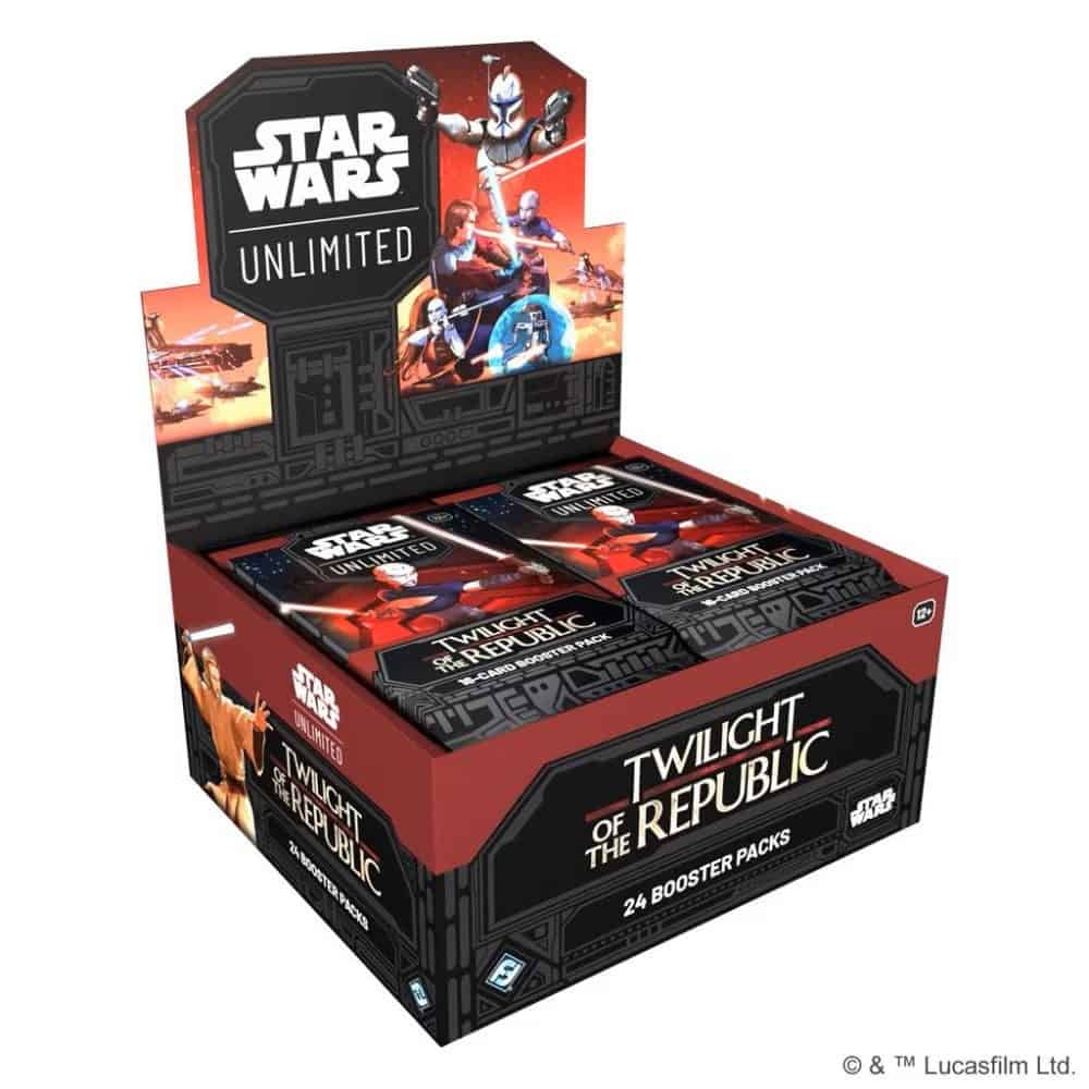 Star-Wars-Unlimited-Twilight-of (1) Star Wars: Unlimited – Twilight of the Republic Booster Pack Box - Image 1