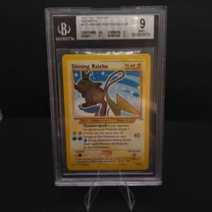 2002 Pokemon Neo Destiny #111 Shining Raichu Holo - Beckett 9 (MINT) - Image 2