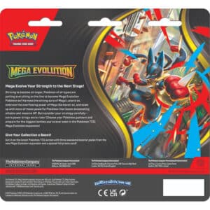 Pokémon: Mega Evolution - 3-Pack Blister ( Phyduck ) - Image 2