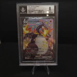 Charizard VMAX #SV107 Pokemon Shining Fates - Beckett 8