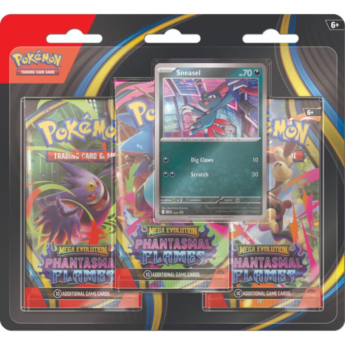 Pokémon: Mega Evolution—Phantasmal Flames - 3-Pack Blister ( Random art ) - Image 1
