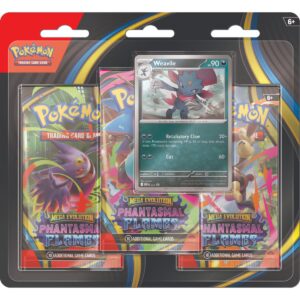Pokémon: Mega Evolution—Phantasmal Flames - 3-Pack Blister ( Random art ) - Image 2