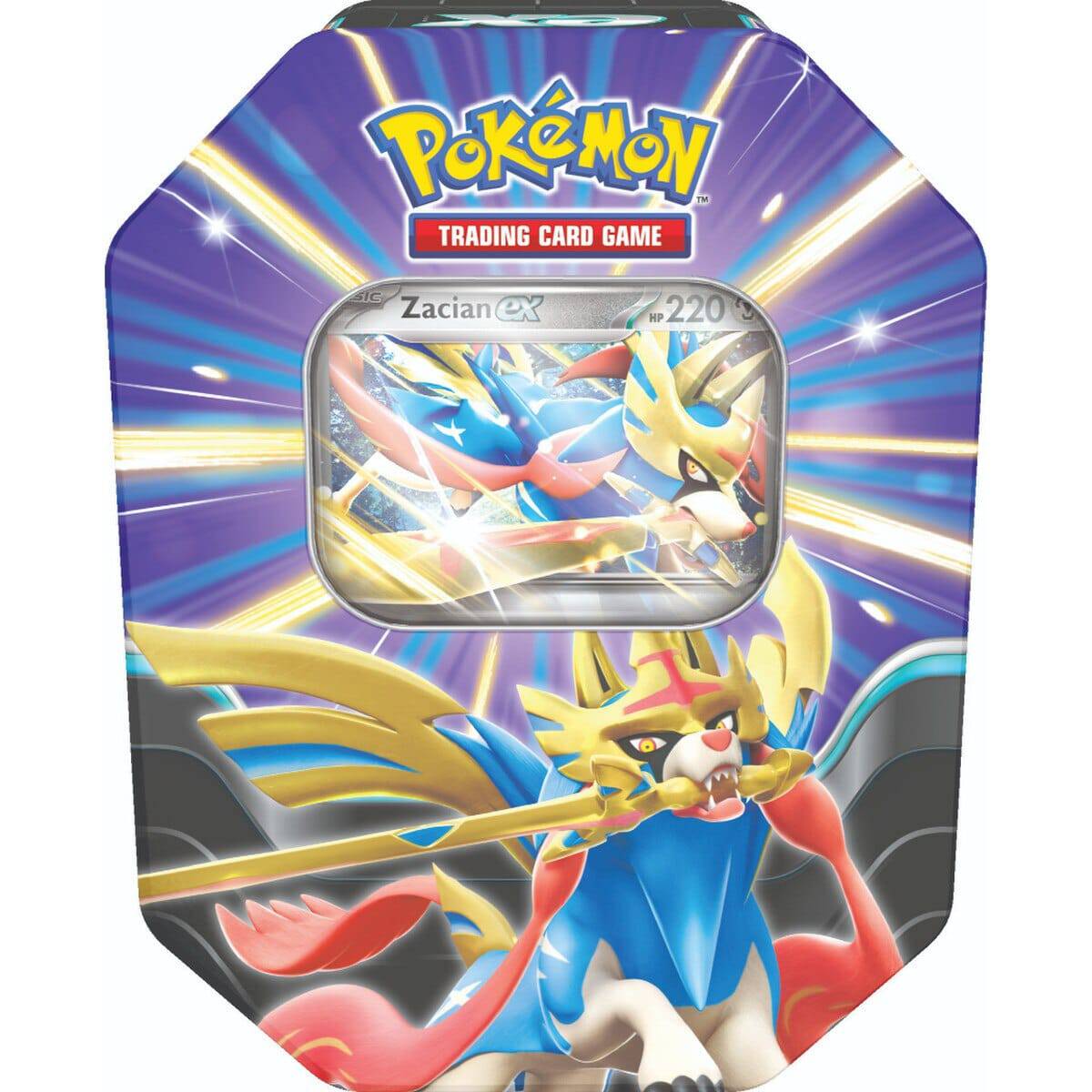 100-10377_1 Pokémon: Slashing Legends Tin ( Zacian ex ) - Image 1