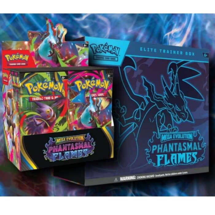 Phantasmal Flames Flames Booster Box & ETB Combo - Image 1