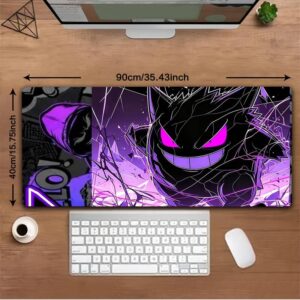 Gengar Gaming Mousepad  Large ( 40 x 90 cm ) - Image 3