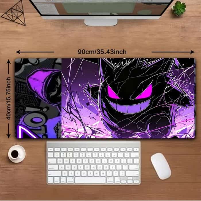 Gengar Gaming Mousepad  Large ( 40 x 90 cm ) - Image 3