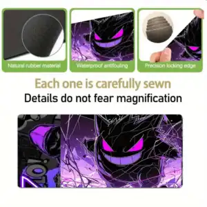 Gengar Gaming Mousepad  Large ( 40 x 90 cm ) - Image 4