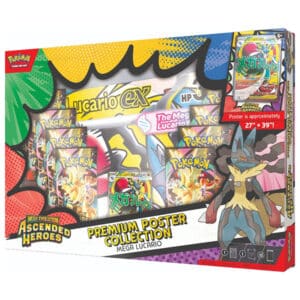Pokémon TCG: Mega Evolution–Ascended Heroes Premium Poster ( Mega Lucario )