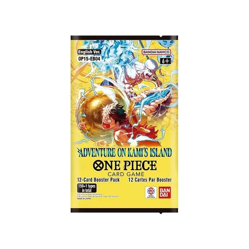 one-piece-booster-box-op15-eb-04-adventure-on-kami-s-island-english One Piece Card Game: Adventure on Kami's Island (Op-15) - Booster Pack - Image 1