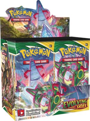 Pokemon Evolving Skies Booster Box with with Acrylic Case - Image 2