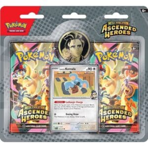 Pokémon TCG: Mega Evolution–Ascended Heroes 2-Pack Blister ( Sealed Case ) - Image 3