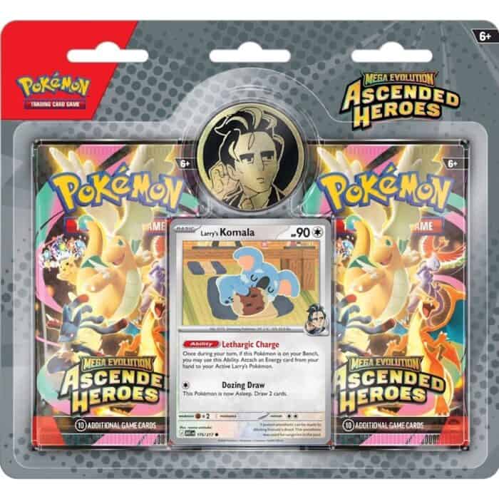 Pokémon TCG: Mega Evolution–Ascended Heroes 2-Pack Blister ( Sealed Case ) - Image 3