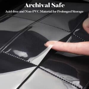 Premium 480 Card & 9-Pocket Zip Card Binder ( Navy Blue ) - Image 2