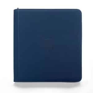 Premium 480 Card & 9-Pocket Zip Card Binder ( Navy Blue )