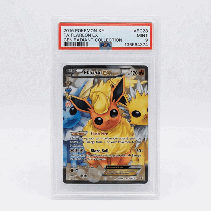 Flareon EX #RC28 PSA 9 - Image 1