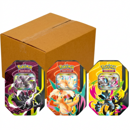 Pokémon TCG: Mega Forces Tin ( Sealed Case ) - Image 1