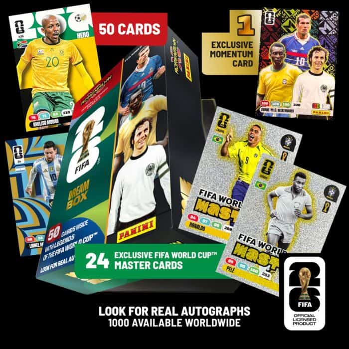 FIFA World Cup 2026 Soccer Trading Cards Dream Box - Image 2